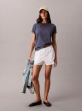 Albastru Tricou Clasic Din Bumbac Cu Logo  Femei