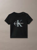Negru Tricou Pentru Nou-Nascuti Cu Logo Signature  Nou-nascuti