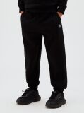 Negru Pantaloni Jogger Cu Logo Signature Pentru Copii  Baieti