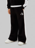 Negru Set De Trening Monologo Cu Bluza Si Pantaloni Jogger  Fete