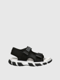 Negru Sandale Cu Velcro  Baieti