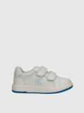 Alb Adidasi Low Cut Cu Inchidere Velcro  Copii Unisex
