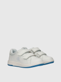 Alb Adidasi Low Cut Cu Inchidere Velcro  Copii Unisex
