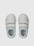 Alb Adidasi Low Cut Cu Inchidere Velcro  Copii Unisex