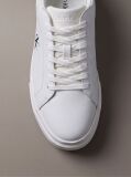 Alb Tenisi NYC Din Piele Cu Talpa Durabila  Barbati