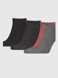 Multi 3 Pack Athleisure Men Sneaker Socks  Men