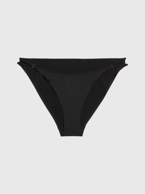 Negru Chiloti Stil Bikini - Minimalist  Femei