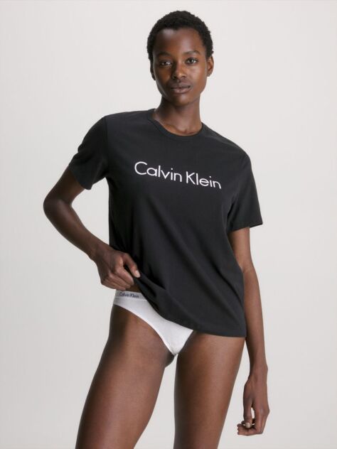Negru Top De Pijama - Comfort Cotton  Femei