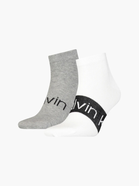 Multi Set 2 Perechi Sosete Cu Logo Pana La Glezna  Barbati