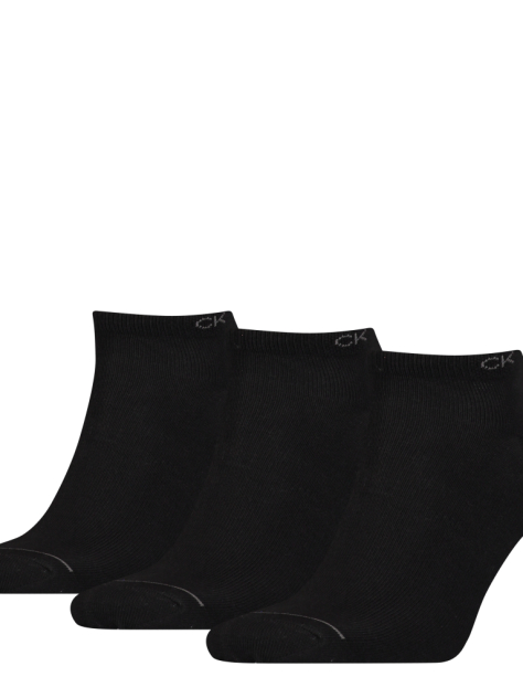 Negru Set 3 Perechi Sosete Scurte Barbati  Barbati