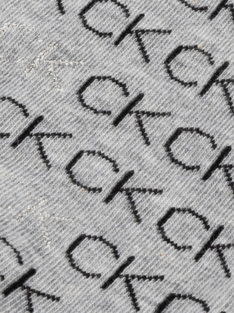 Gri Set 2 Perechi Sosete Pana La Glezna De Dama Cu CK Logo Integral  Femei