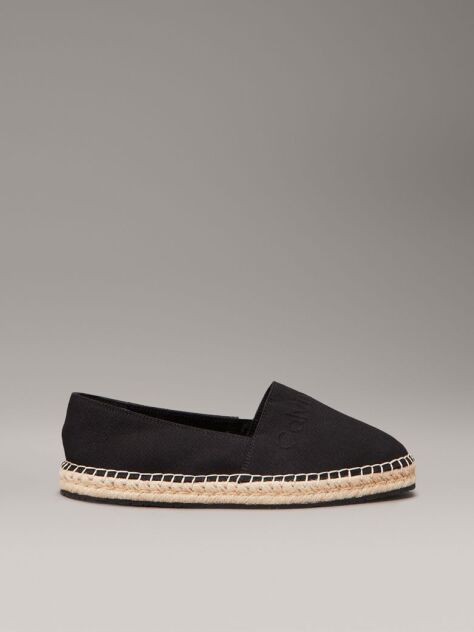Negru Espadrile Din Material Textil  Femei