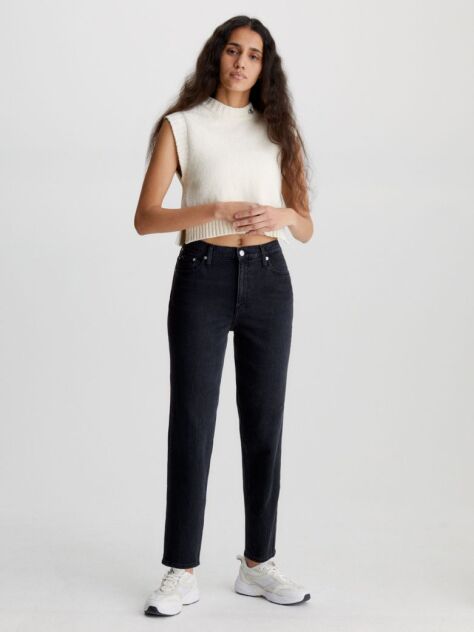 Negru Blugi Mom  Femei