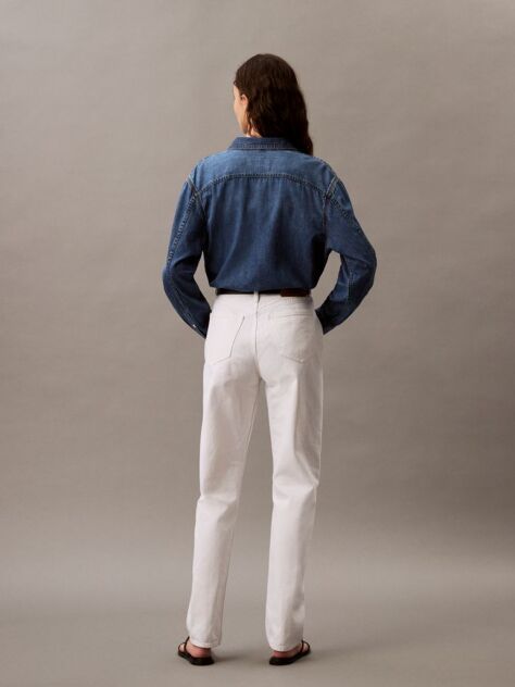 Denim Blugi Autentici Cu Croiala Slim Si Drepti  Femei