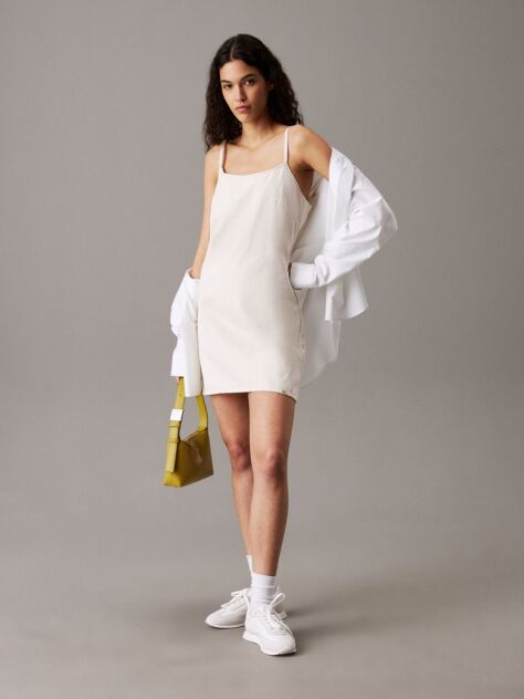 Denim Rochie Denim Cami Din Bumbac Si In   Femei