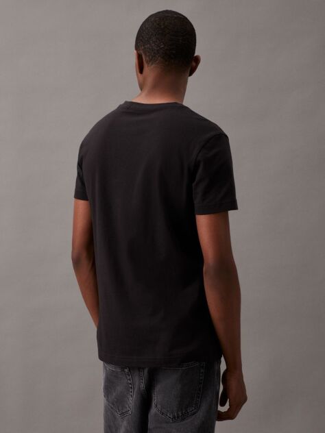 Negru Tricou Cu Logo  Barbati