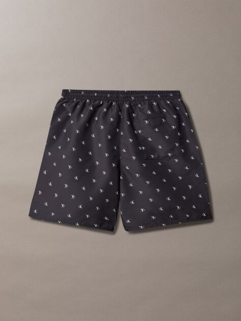 Negru Pantaloni Scurti De Baie Pentru Baieti - CK Monogram  Baieti