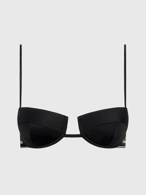 Negru Sutien De Baie Balconette - CK Meta Legacy  Femei