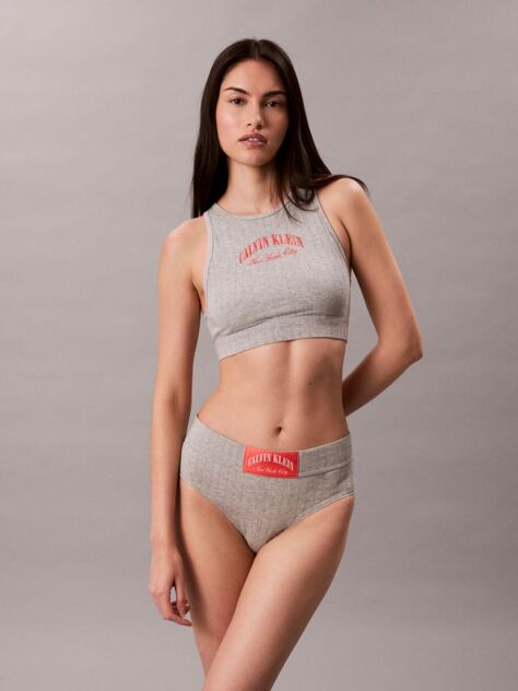 Gri Sutien Bralette - Heritage Classic Cotton  Femei