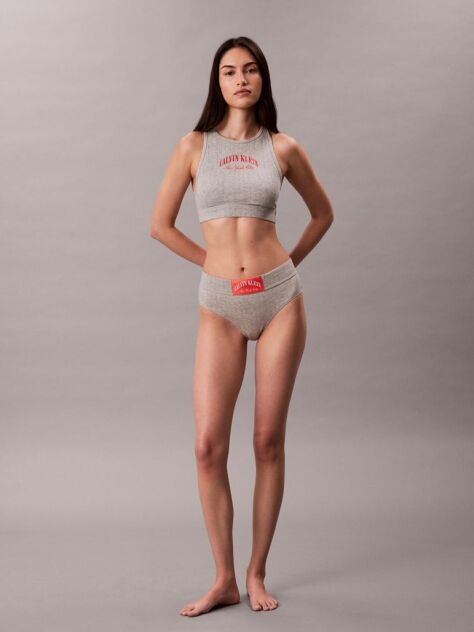 Gri Sutien Bralette - Heritage Classic Cotton  Femei