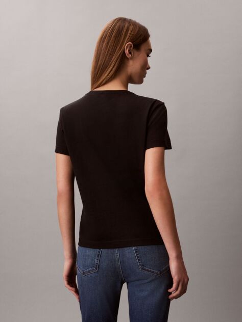 Black Monogram T-shirt  Women