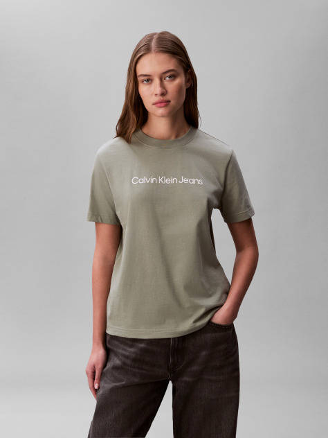 Verde Tricou Cu Maneca Scurta  Femei
