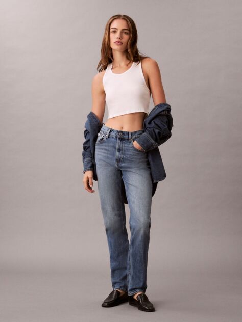Denim Blugi Mom  Femei