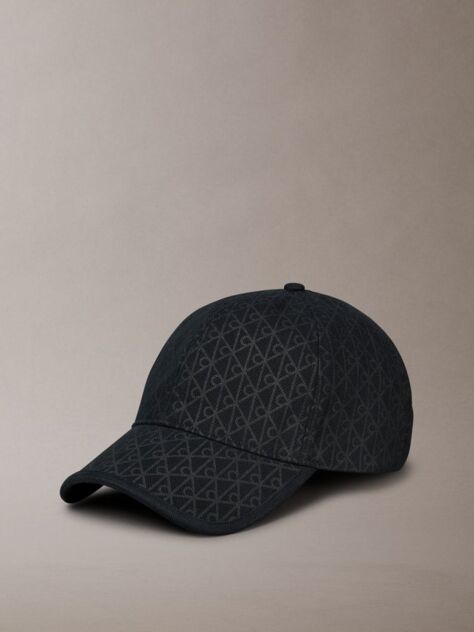 Negru Sapca Baseball Din Canvas Cu Emblema Logo  Barbati