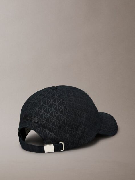 Negru Sapca Baseball Din Canvas Cu Emblema Logo  Barbati