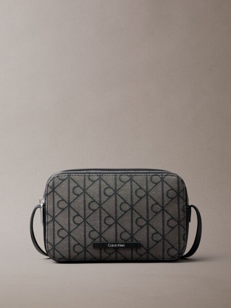 Multi Geanta Crossbody Tip Camera Din Jacquard Cu Logo  Femei