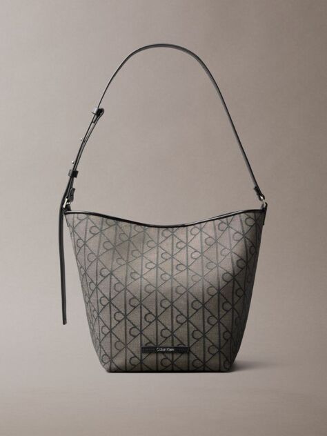 Multi Geanta Bucket Cu Emblema Jacquard  Femei