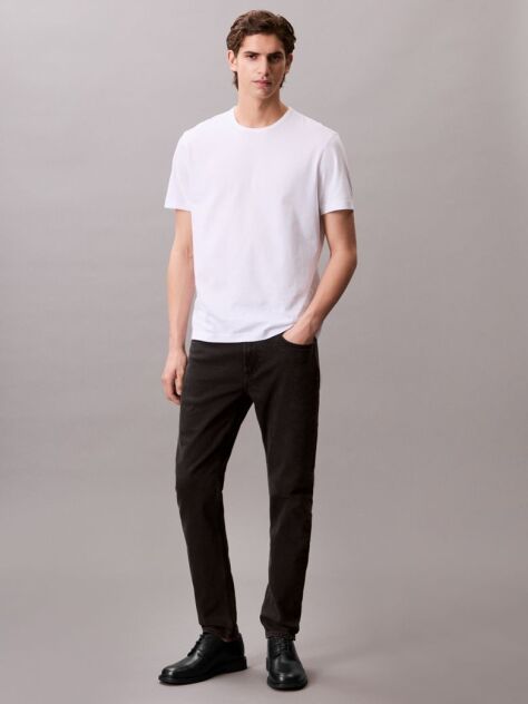 Negru Blugi Slim Tip Tapered  Barbati