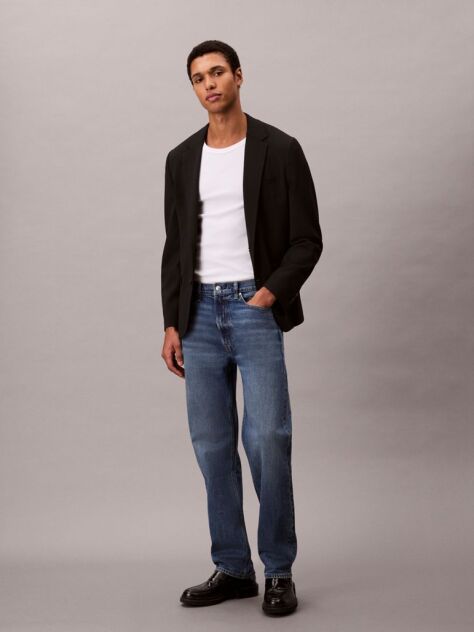 Denim Blugi Drepti Standard  Barbati
