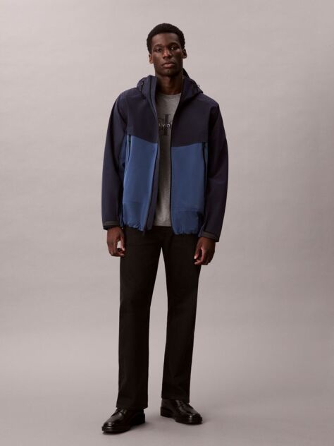 Multi Jacheta Windbreaker Din Material Tech Shell  Barbati