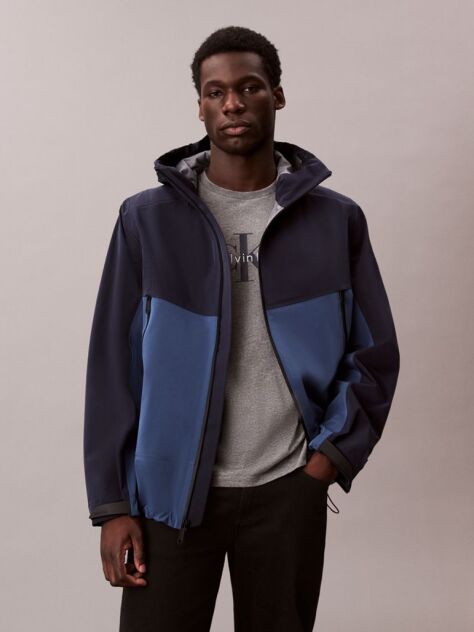 Multi Jacheta Windbreaker Din Material Tech Shell  Barbati