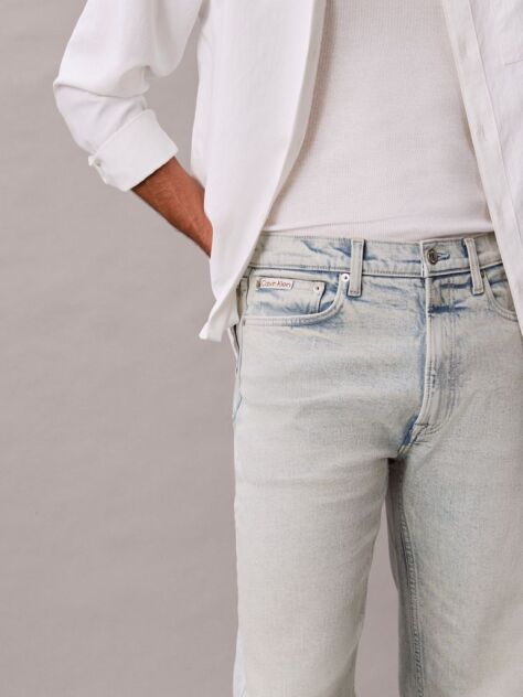 Denim Blugi Drepti Standard  Barbati