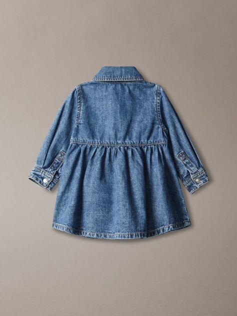 Denim Rochie Camasa Din Denim  Nou-nascuti