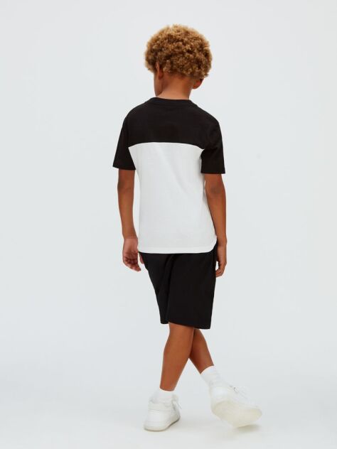 Negru Tricou Colourblock  Baieti