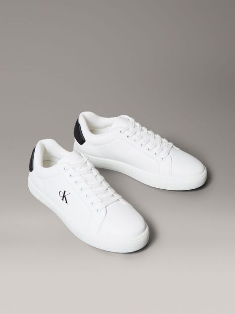 Alb Tenisi Din Piele  Barbati