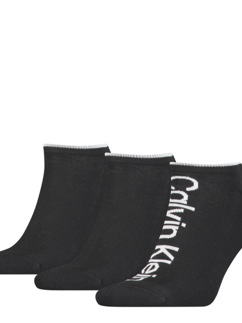 Negru Set 3 Perechi Sosete Scurte Sport Barbati  Barbati