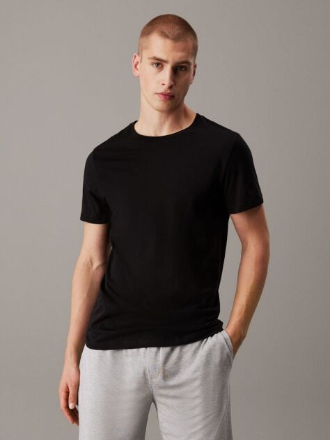 Multi 3 Pack Crewneck T-Shirts - Cotton Classics  Men