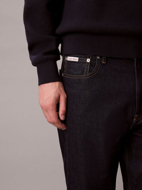 Denim Blugi Cu Croiala Taper Stil Anii 90  Barbati