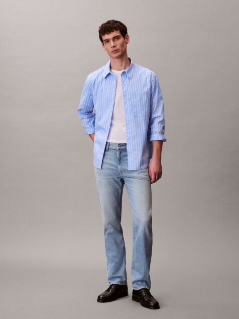 Denim Blugi Clasici Drepti  Barbati