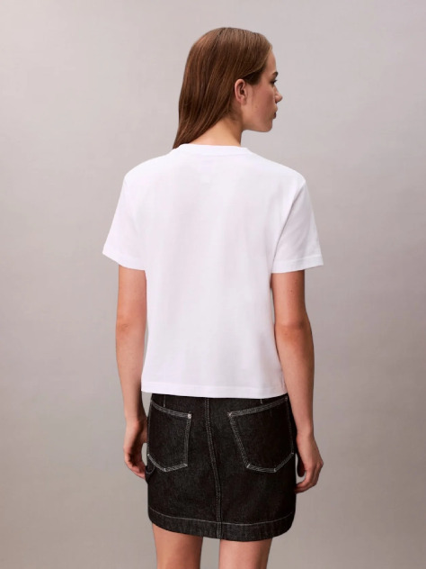 White Short Sleeve T-Shirt  Women