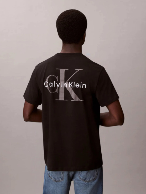 Black Back Graphic T-Shirt  Men