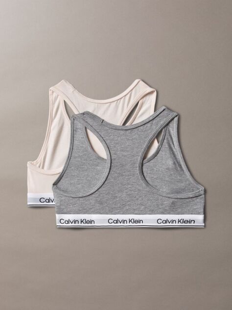 Multi Set De 2 Bustiere Pentru Fete - Icon Cotton Stretch  Fete