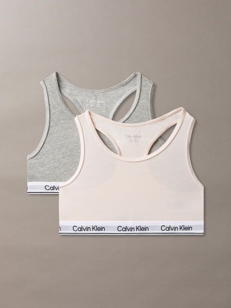 Multi Set De 2 Bustiere Pentru Fete - Icon Cotton Stretch  Fete