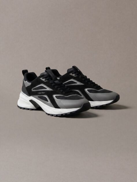 Negru Adidasi Runner Din Tricot Mesh  Barbati