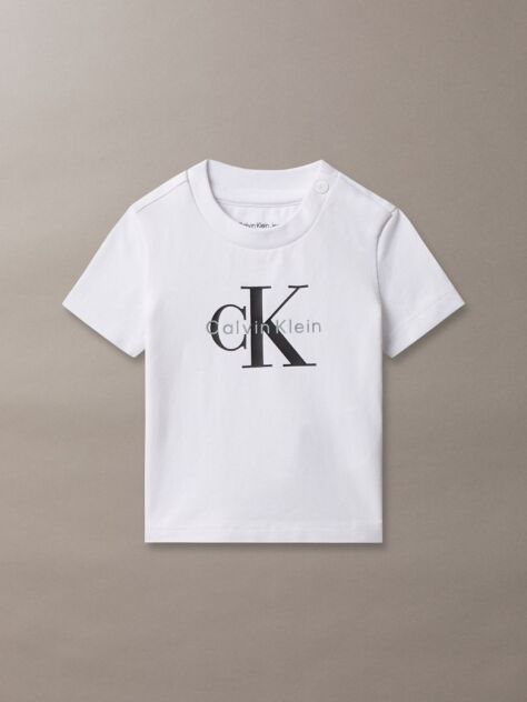 Alb Tricou Pentru Nou-Nascuti Cu Logo  Nou-nascuti