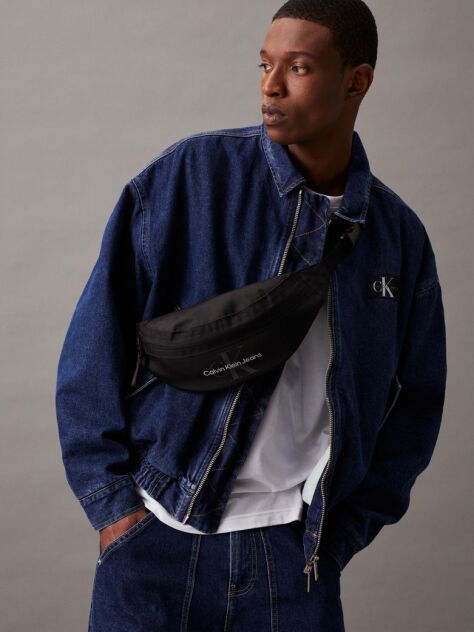 Black Bum Bag  Men